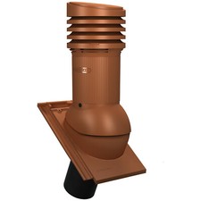 Entlüfterkamin DN125 für Creaton - Domino Dachziegel Dachlüfter Entlüfter Lüfter