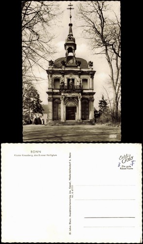 Ansichtskarte bonn kloster - ansichtskarte,