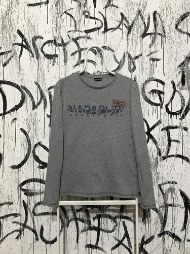 Men napapijri pullover grey - men,