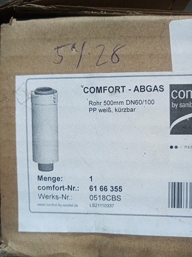 Comfort abgas rohr - comfort,
