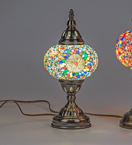 Tischlampe kugel marokko - tischlampe,