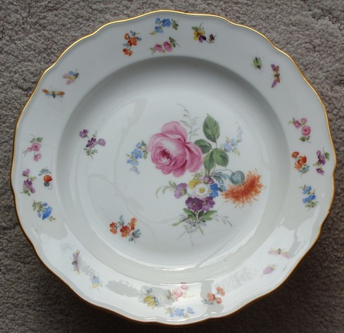 Meissen teller blumen - teller,,