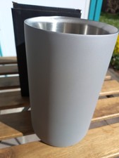 Flaschenkühler Weinkühler Sektkühler Edelstahl ca. 20 cm