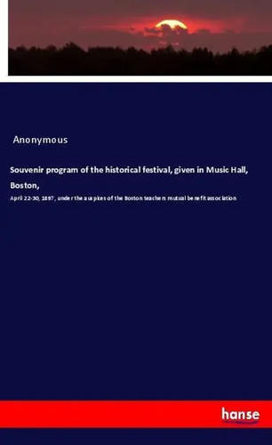 Anonymous souvenir program - |,