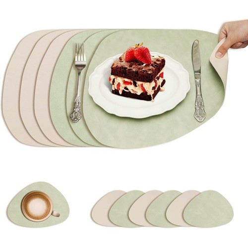Platzset tischset oval 12 - /,