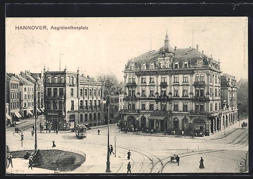 Hannover straßenbahn auf dem - hannover,,