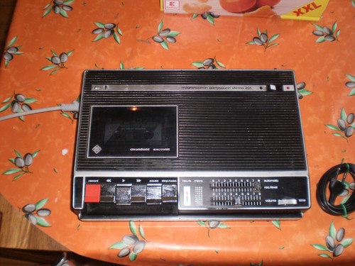 Vintage telefunken tragbarer - vintage,