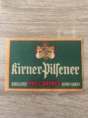 Bieretikett brauerei andres - bieretikett,