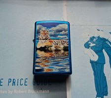 ZIPPO  - TIGER  - SAPHIRE BLUE