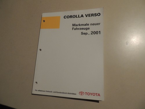 Toyota corolla verso zze - zze, cde