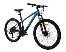KESKIN BIKE HT MTB1 26" x 2.35 – Aluminiumrahmen, SM-21-Speed, Blau Schwarz