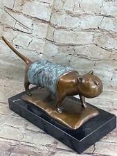 MODERN ART KATZE BRONZE