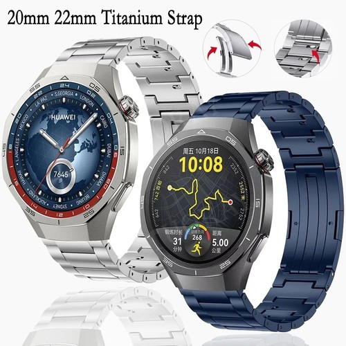 Luxus titan armband - armband, 20mm/22mm