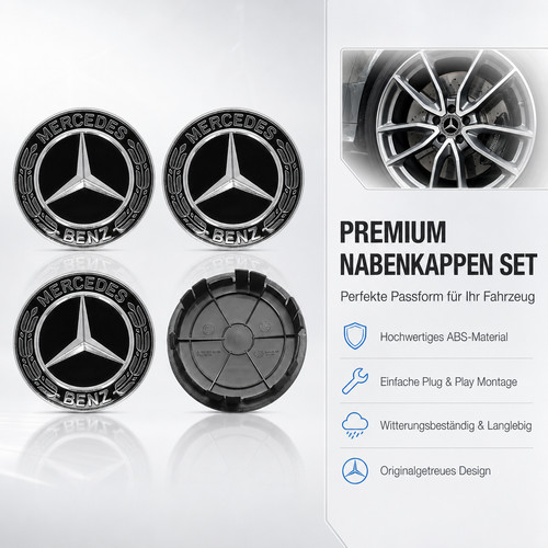 75mm nabendeckel schwarz - nabendeckel,
