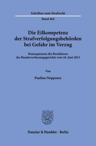 Die eilkompetenz der - die,