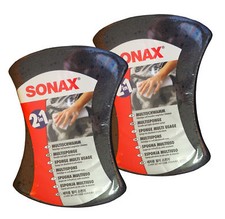 2 x Multischwamm, Auto-Schwamm, Autowäsche, Fahrzeug-Reinigung, Fahrzeugwäsche