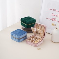 Reise Schmuckkästchen Samt