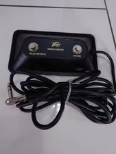 Peavey 2-Tasten Gitarren Fußschalter Für Peavey Serien Verstärker, Top Zustand