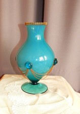 traumhafte Opalglasvase -