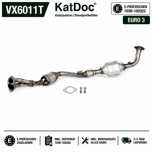 Katalysator opel omega - ✅, b