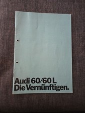 Audi 60 / 60L Prospekt