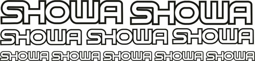 Showa sticker kit set adesivi - kit,