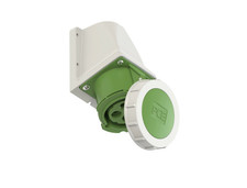 CEE-Wandsteckdose 32A 4p 10h IP67, neu & unbenutzt (NP 120€)