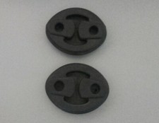 2x Auspuff Gummi Halter