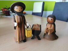 ULMIK, 22 cm hoch! Erzgebirge, Volkskunst, Heilige Familie, gebeizt,  ohne ovp,