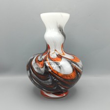 Opalglas Vase Carlo Moretti