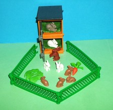 PLAYMOBIL ⭐ Zubehör ⭐Hasen Stall mit Freilauf Sammlung Konvolut 18/63 ⭐
