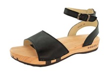 Woody Jana Sandalette Schwarz