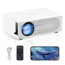 2025 Beamer LED 1080P HD Heimkino Projektor Kino Handy Mini Heimprojektor