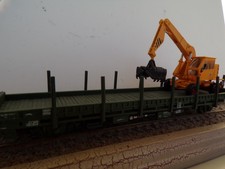 2-achsiger Niederbordwagen als