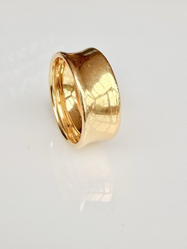 Breiter ring 585 - ring, gold