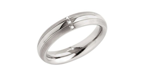 Boccia titan ring - titan,