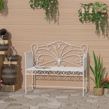 Outsunny gartenbank parkbank - gartenbank,