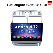 Für peugeot 307 2002-2013 9" Android 12 Autoradio GPS Navi Bluetooth 1+32GB DAB+