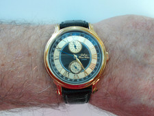 Seltene wenig hergestellte Monte Wehro Navigator Datum mit Automatikwerk