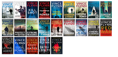 Complete mitch rapp series set - complete,
