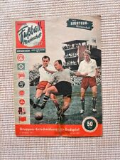 Gerhard Bahr Verlag Fußball Meisterschaft 1957