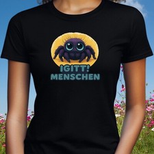 Funshirt Spinne mit Ekelblick
