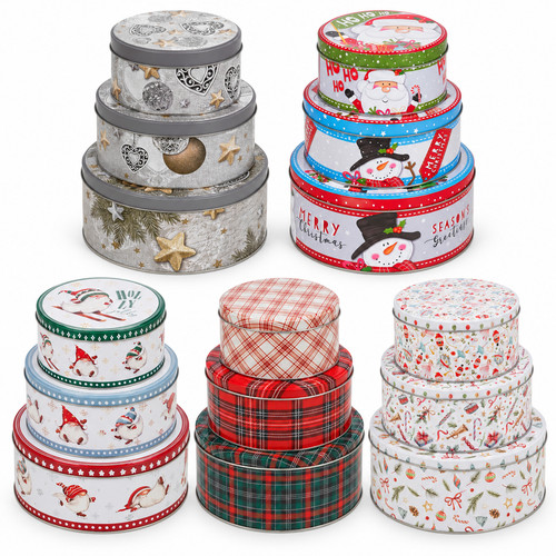 Weihnachten keksdosen 3er set - keksdosen,