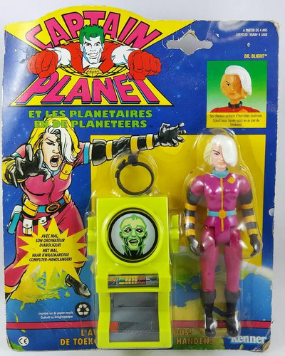 Captain planet kenner dr - captain,