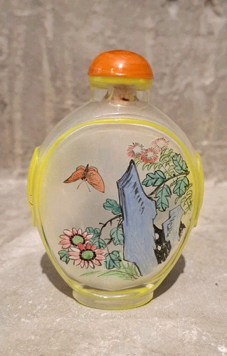 Schnupftabakflasche china glas - schnupftabakflasche,