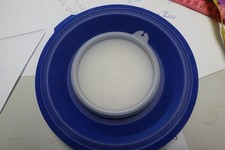 Tupperware Spritzschutzring vom Candy Rührschüssel 16,5 cm mit Verschlussdeckel