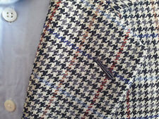 Brioni Sakko Wolle-Kaschmir Hahnentrittmuster Größe 49