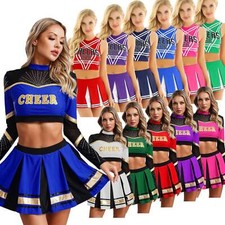 Damen Crop Top Und Minirock