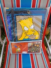 90er Vintage Simpsons Cartoon Bettwäsche Set Bettbezug 2x 65 X 65 200x200 