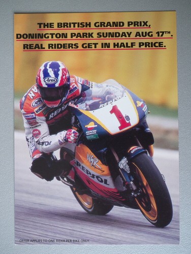 Honda promo card mick - promo,